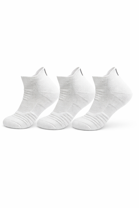Classic Anti-Slip Crew Socks – Secure Fit & Everyday Comfort (3 Pairs)